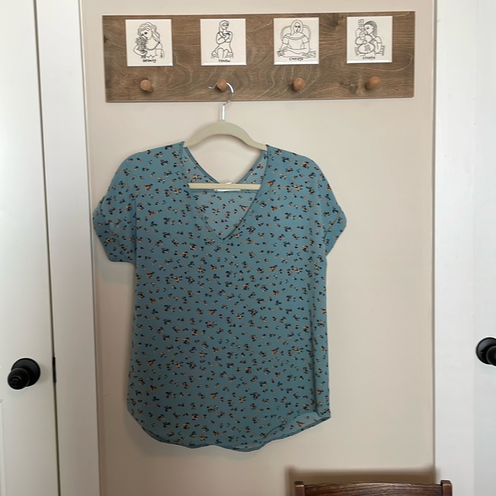 Pink Rose Top